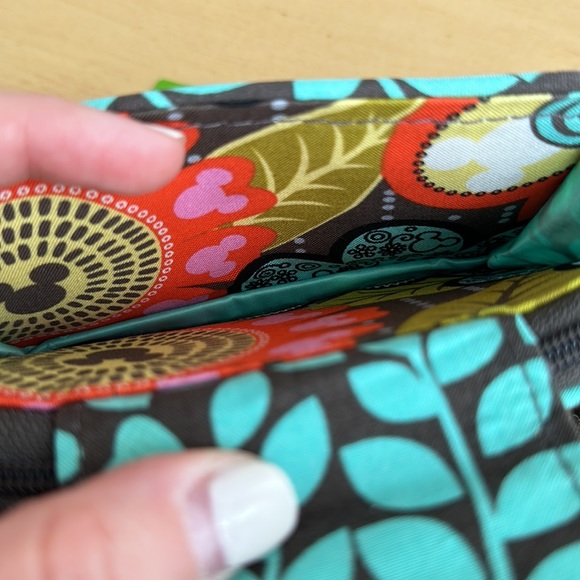 Vera Bradley Smart phone wristlet- “Mickeys Perfect Petals” design. - Picture 4 of 5